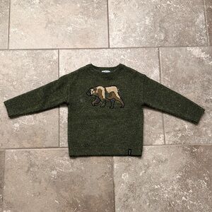 NWOT-Mayoral Toddler Size 3 Army Green Knit Sweater